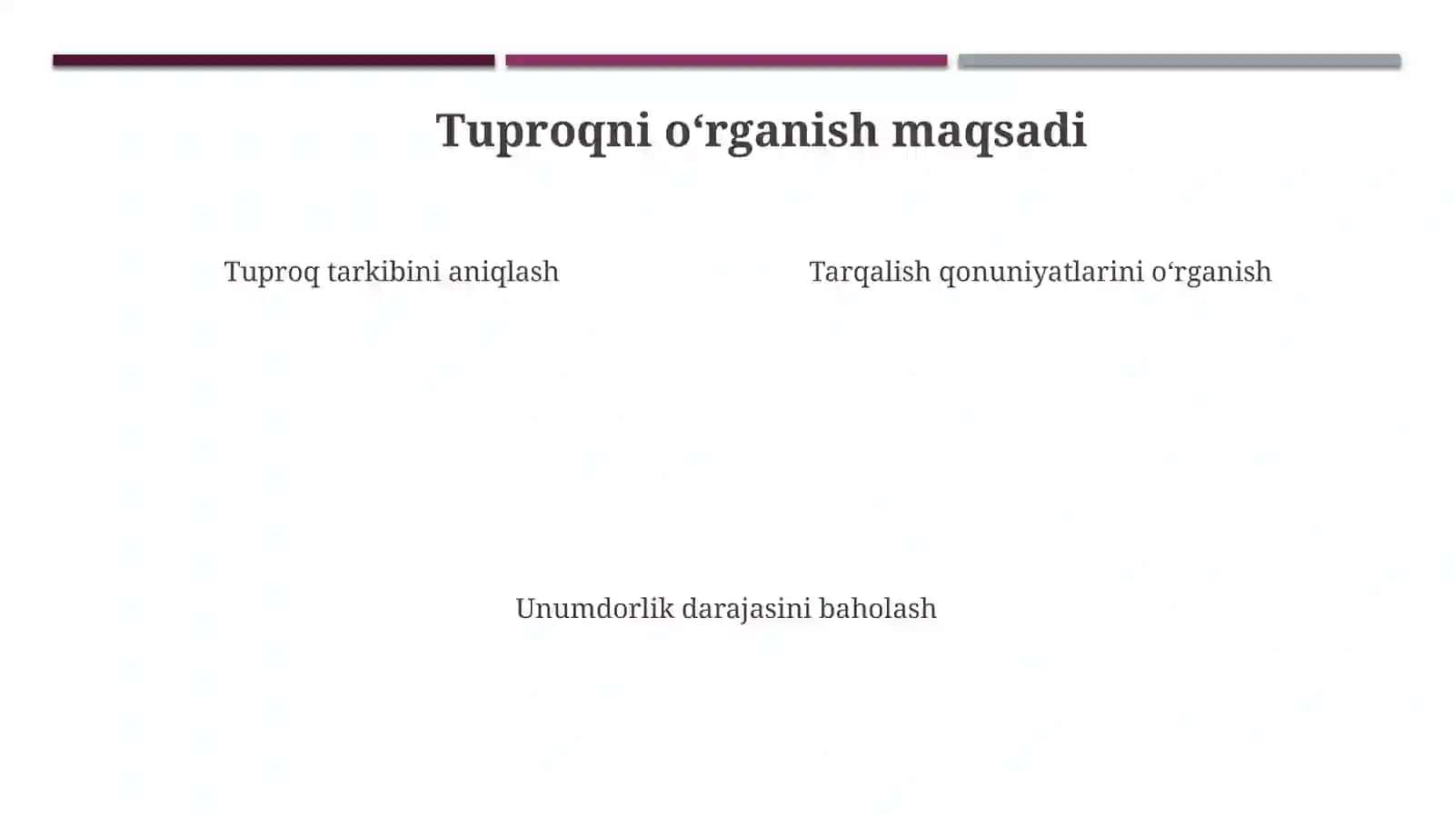 Tuproqlar geografiyasida tadqiqot metodlari 4