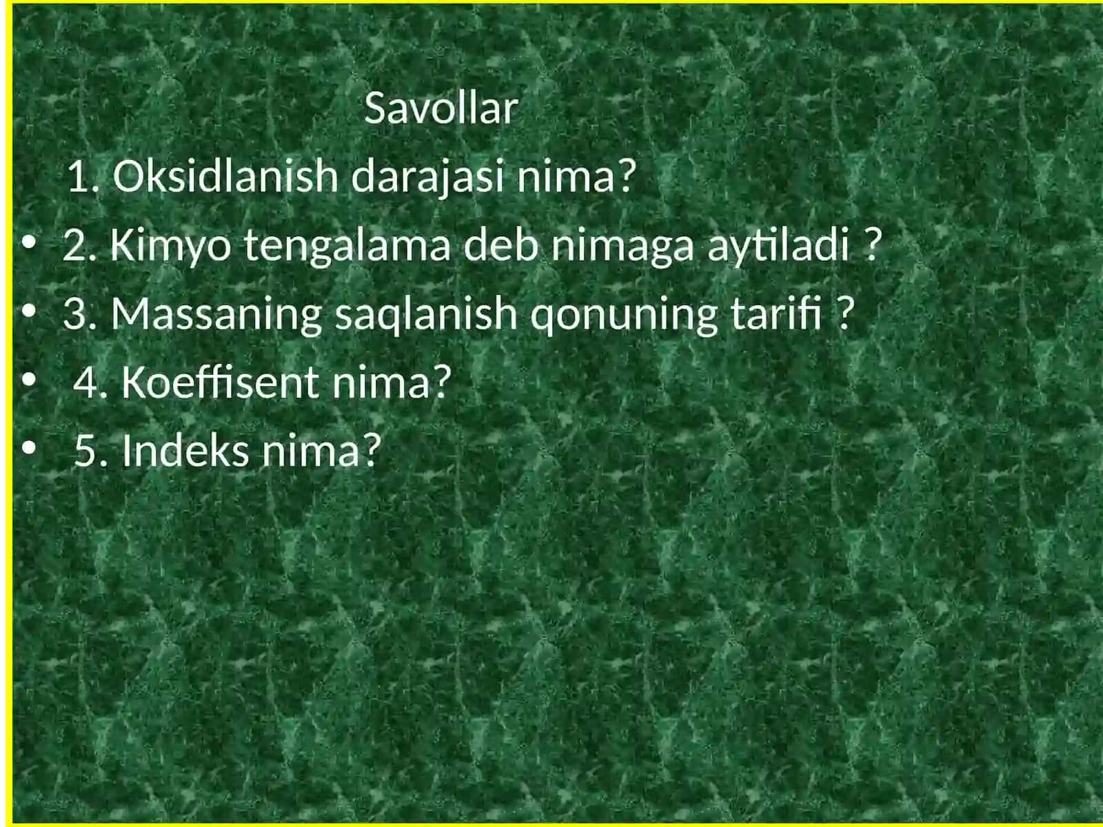 Dars rejasi ishlanmasi 4