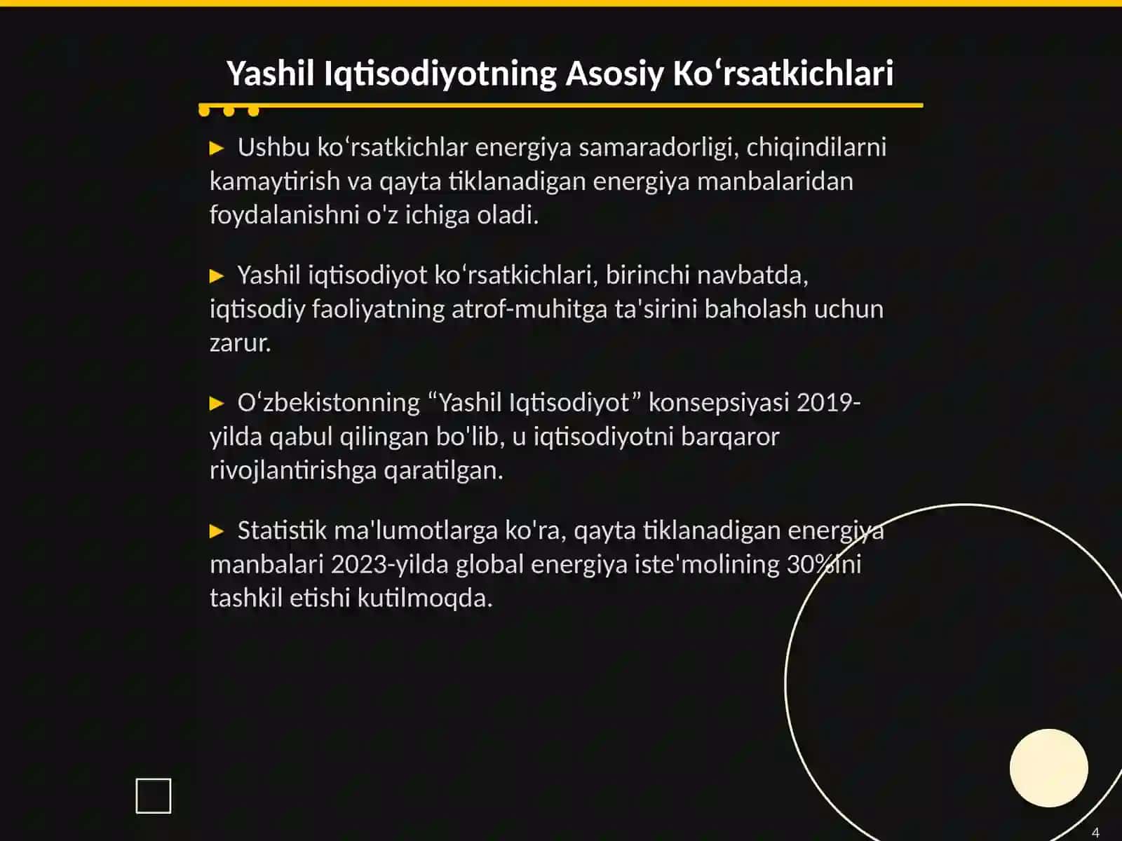 Yashil Iqtisodiyot: Barqaror Taraqqiyotning Kaliti 4