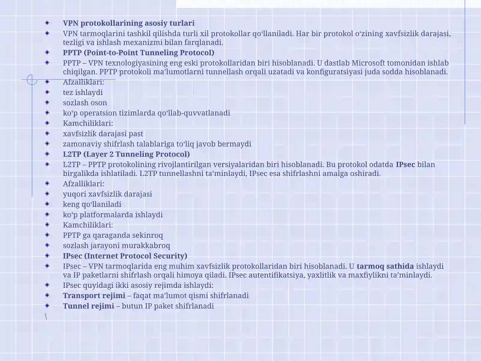 VIRTUAL XUSUSIY TARMOQLAR (VPN) 4