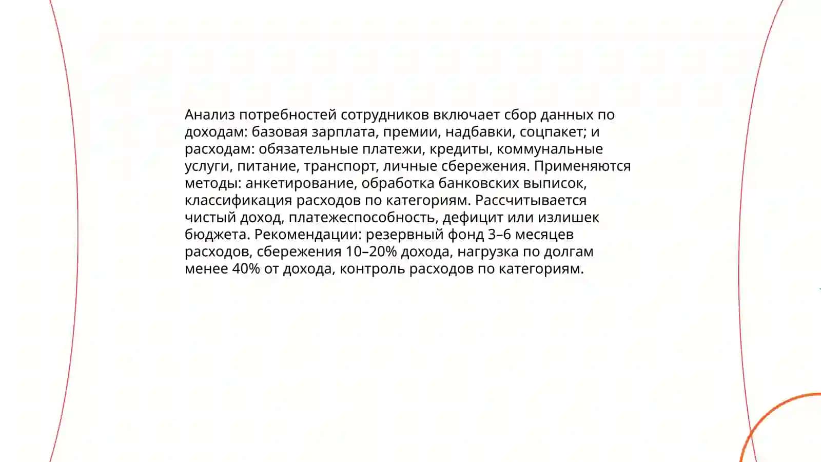 Персональное финансовое планирование на предприятии 4
