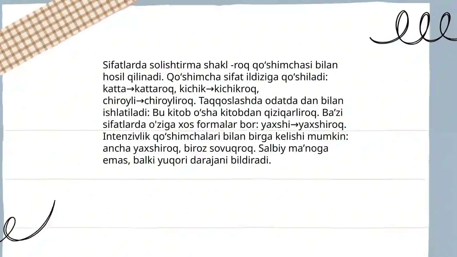 6 Taqqoslash va inkor 4