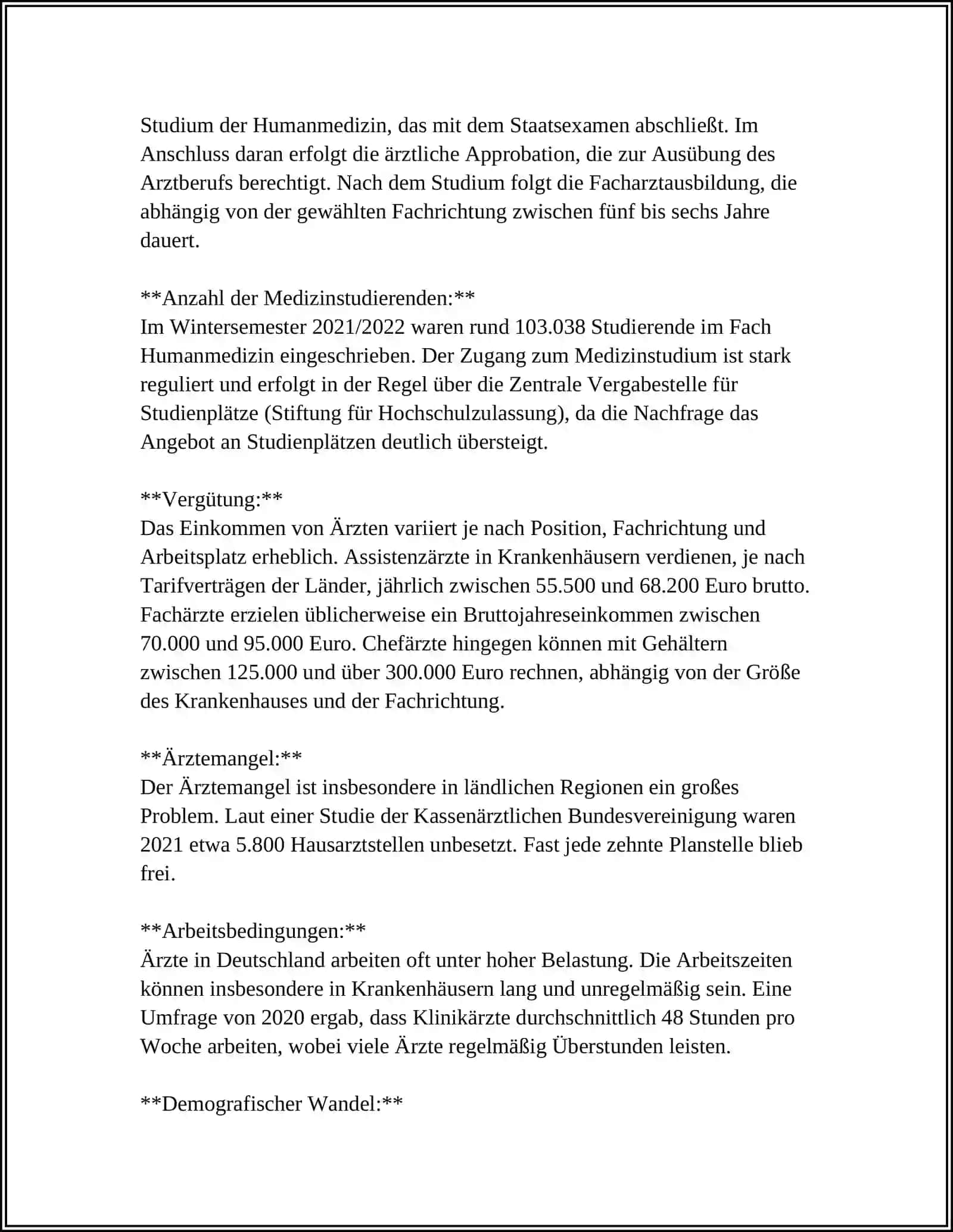 Arztberufe in Deutschland: Ein Überblick 4