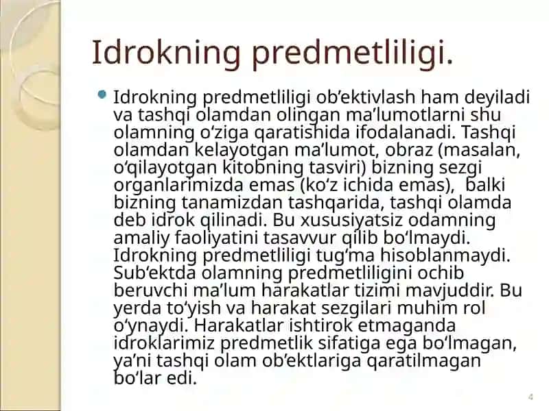 Olamni virtual va vizual estetika doʻkotishning farqlari 4
