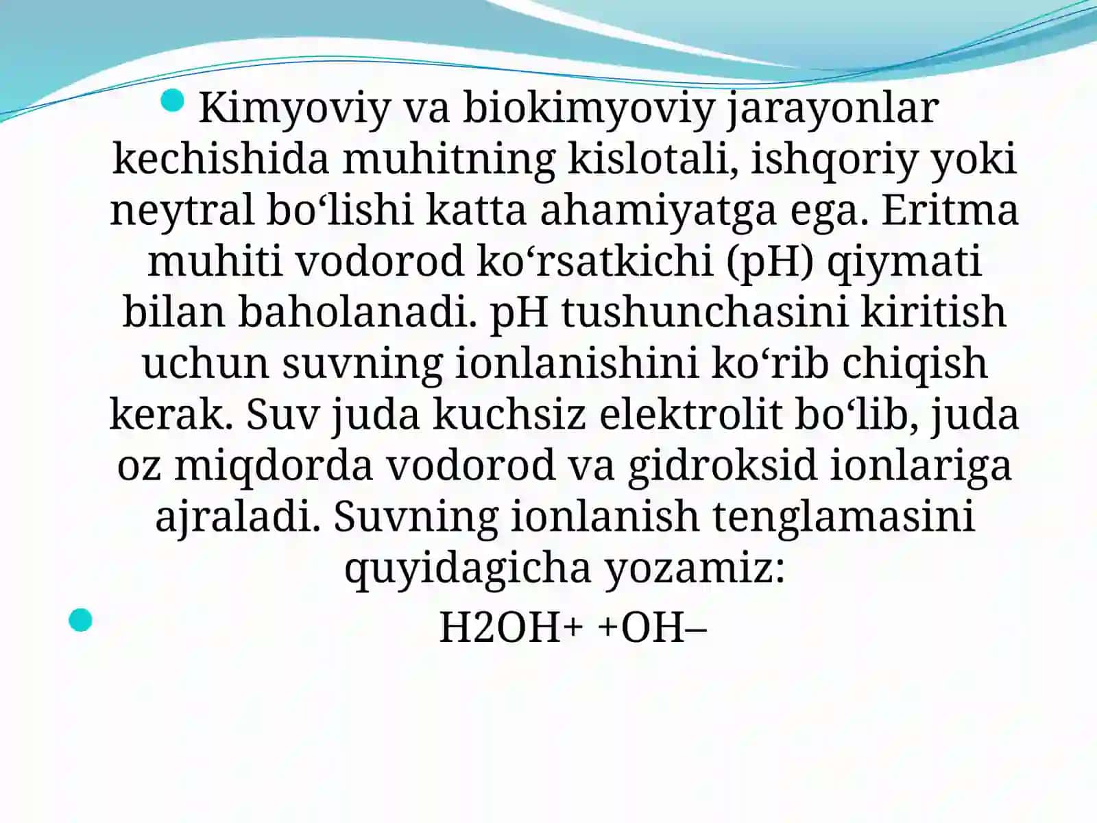 PH Vodorod ko‘rsatkichi 4
