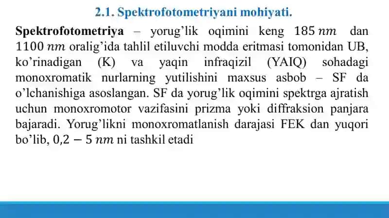 Sifat va miqdoriy analiz 4
