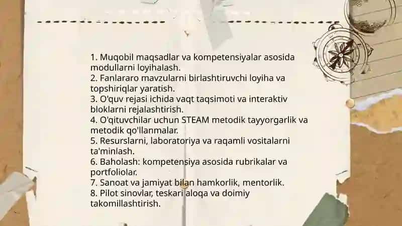 STEAM ta'lim tizimi 4