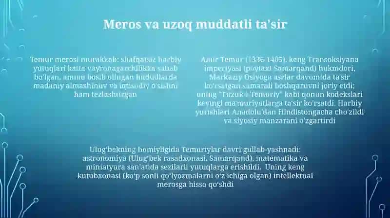 Amir Temur buyuk davlat arbobi 4