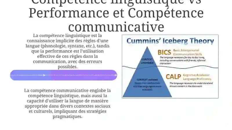 Le concept de competence linguistique 4