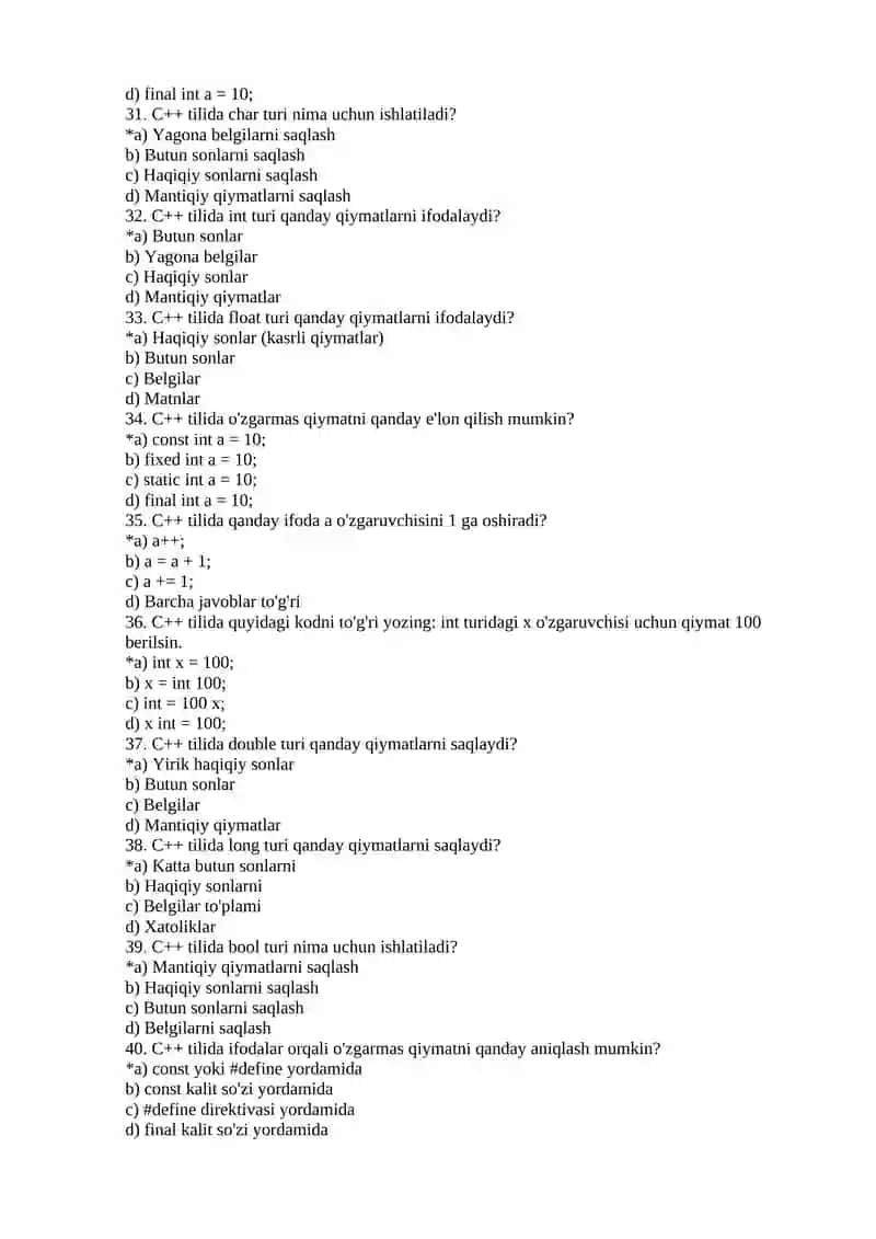 MATEMATIK MODELLASHTIRISH VA KOMPYUTER ILMLARI 4
