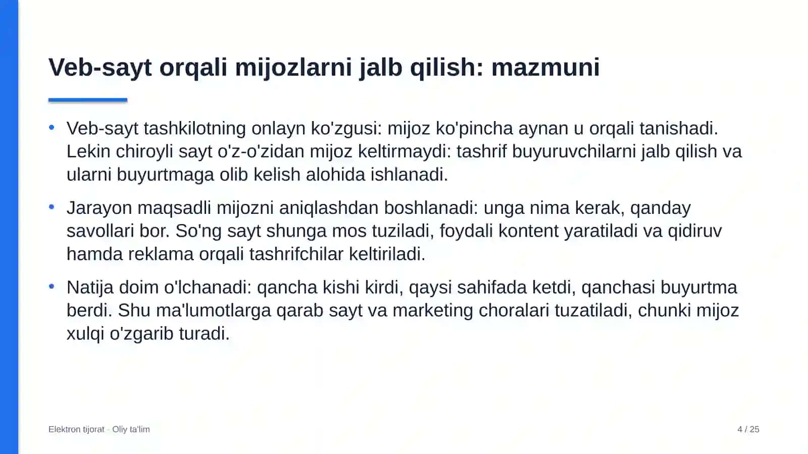 Klining kompaniyalarida veb-sayt orqali mijozlarni jalb qilish 4