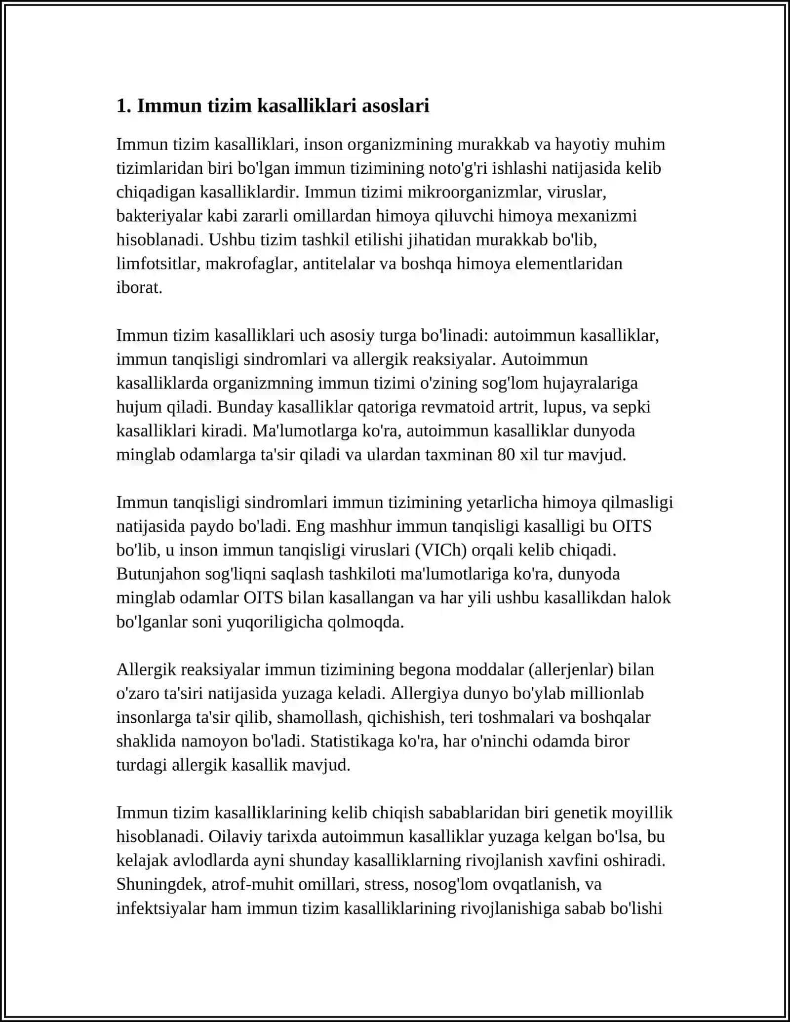 IMMUN TIZIM KASALLIKLARI 4