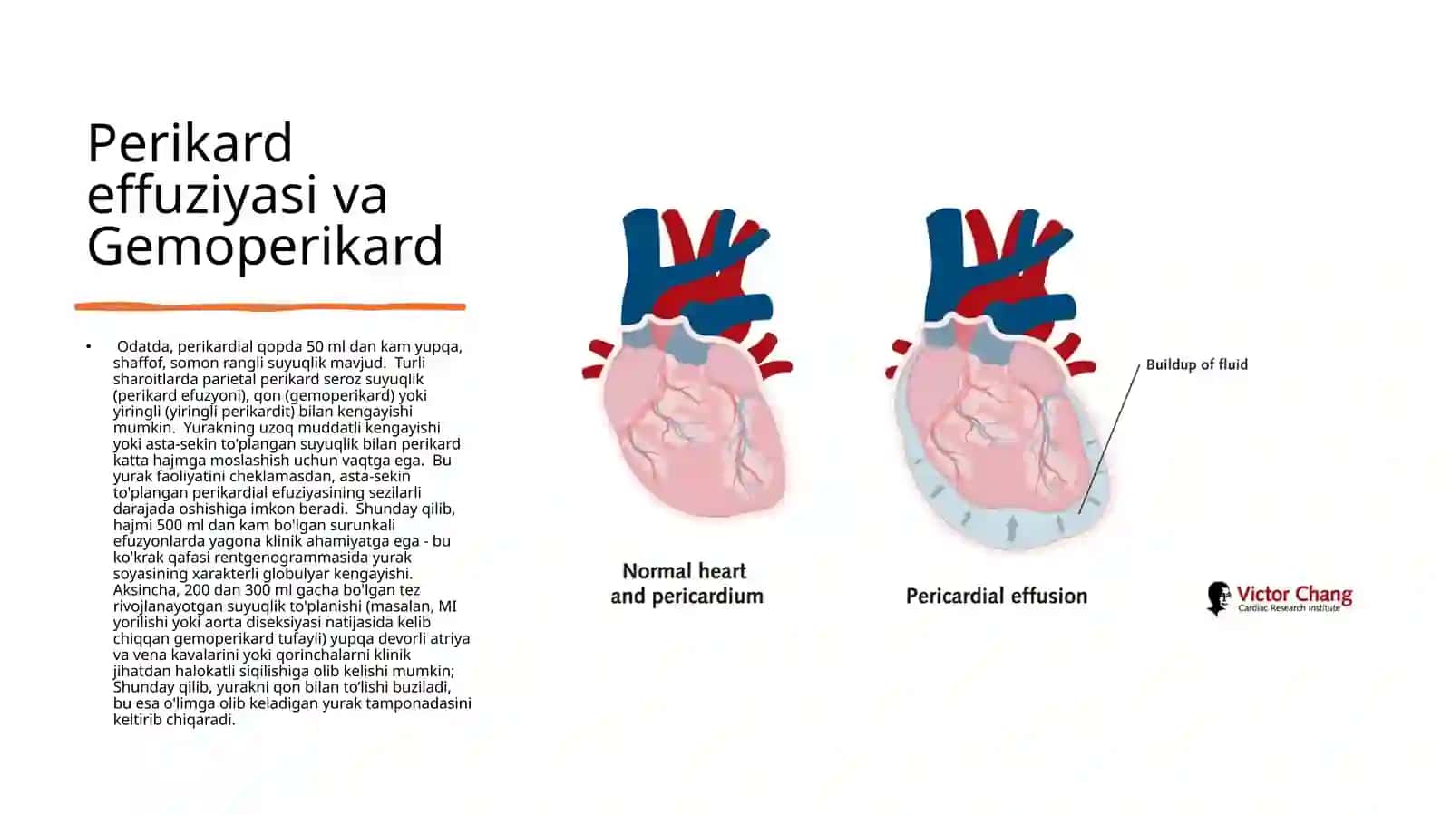 Perikard patalogiyasida yurak funksiyasining buzilishlari 4