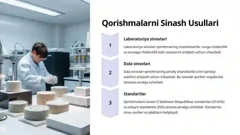 Qurilish Qorishmalarining Asosiy Xossalari 4