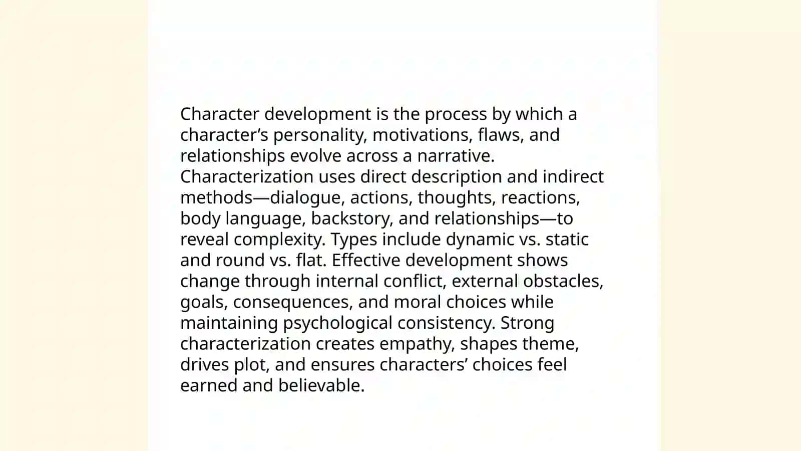 Narrative Fiction 4