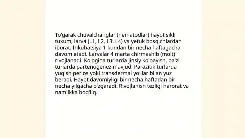 To'garak chuvalchanglar tipi 4