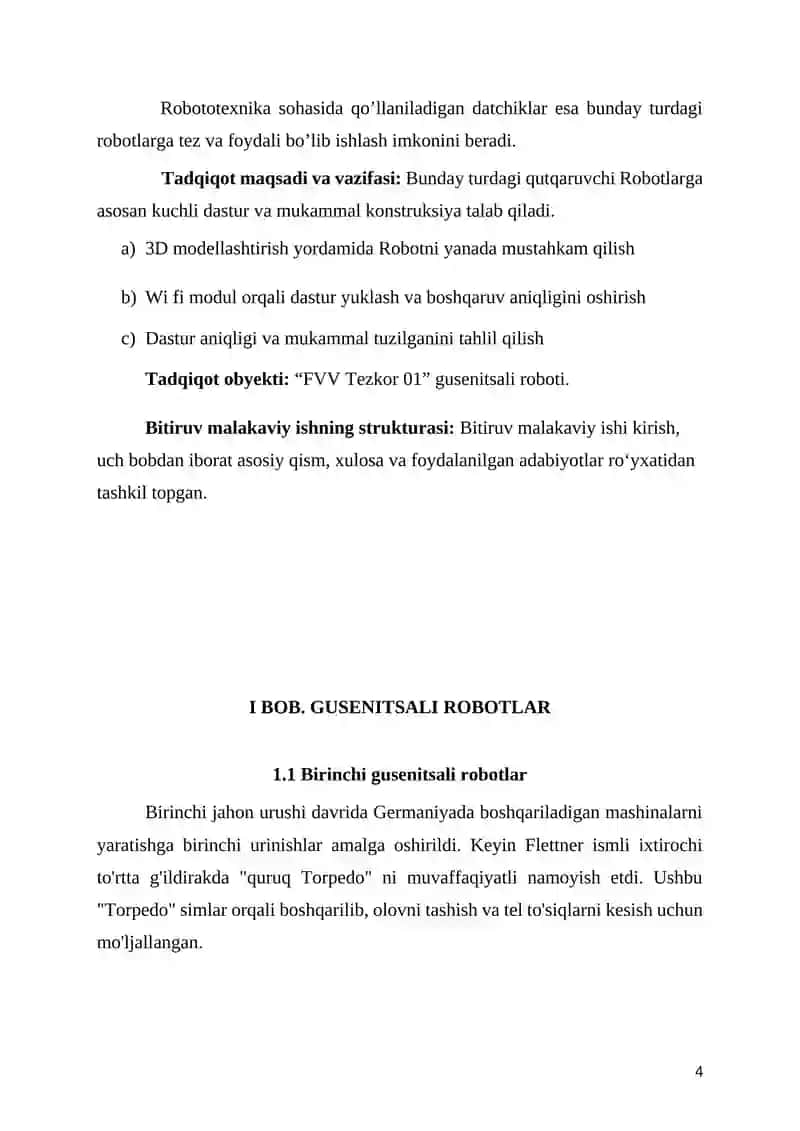 Favqulotda vaziyatlarda qo’llaniladigan Robot 4