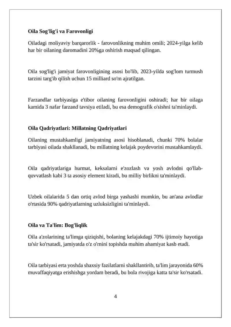 Oila va Qonunchilik: Himoya 4