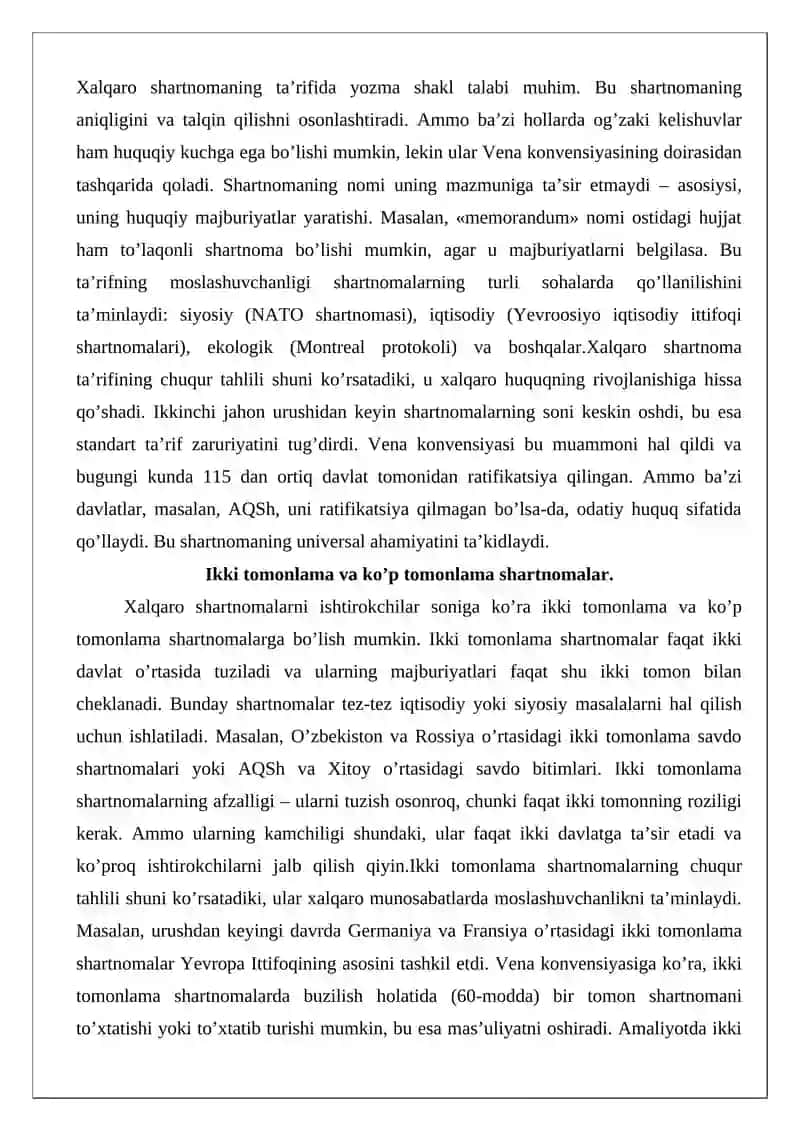 Xalqaro shartnomalar huquqi 4