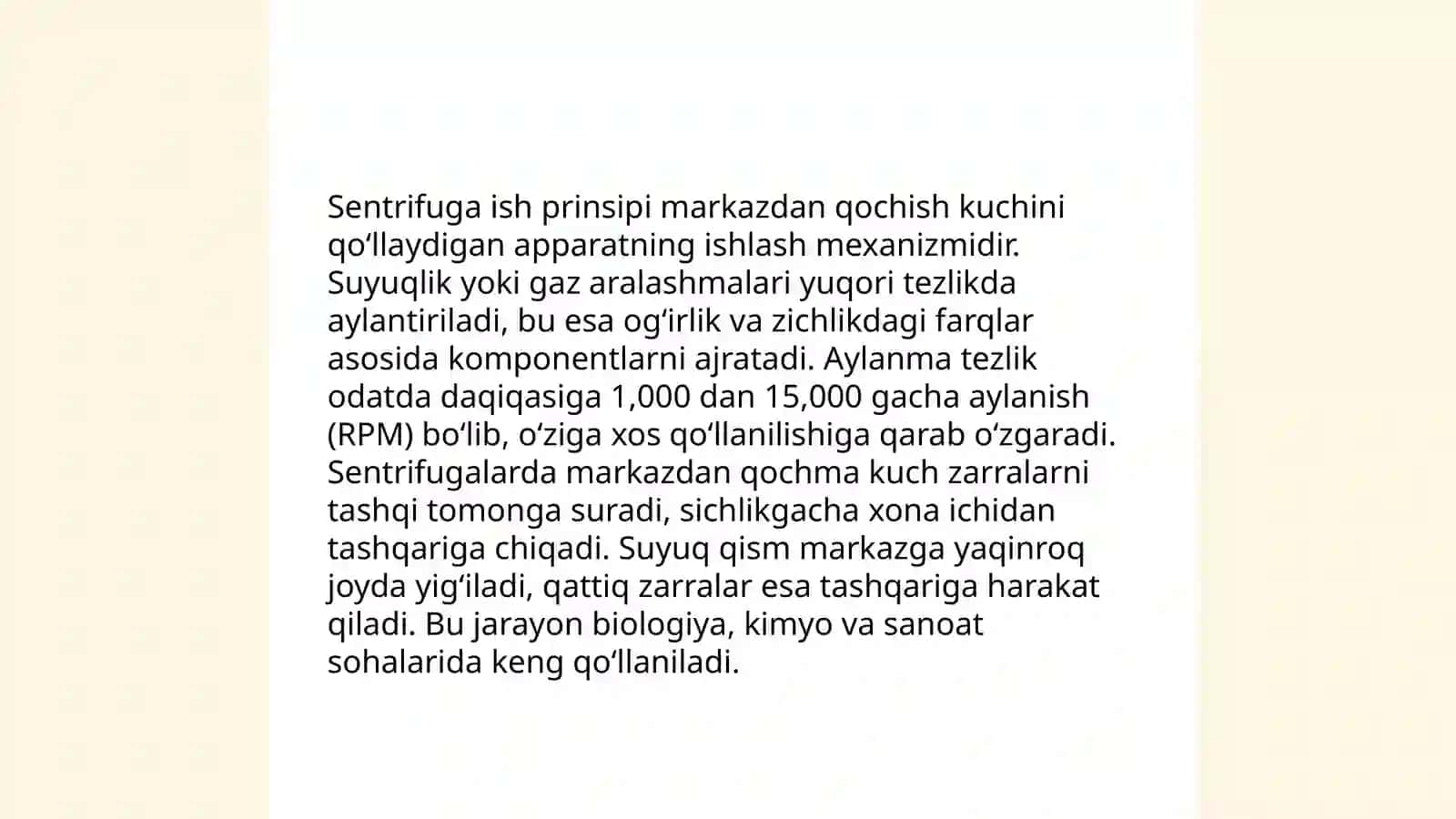 Sentrifugalar turlari ish prinsipi 4