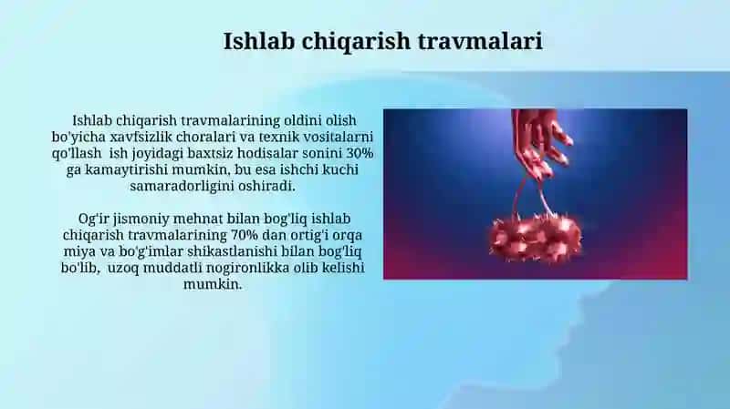 Travmatologik kasalliklar haqida 4