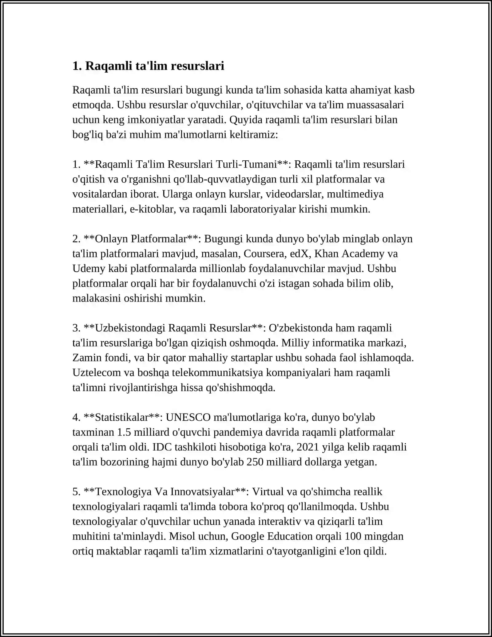 Raqamli ta'lim resurslari 4
