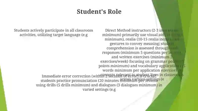 The direct method 4