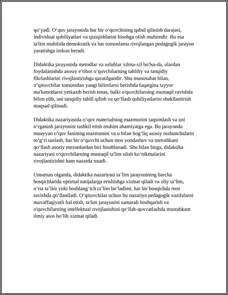 Didaktika ta'lim nazariyasi sifatida 4