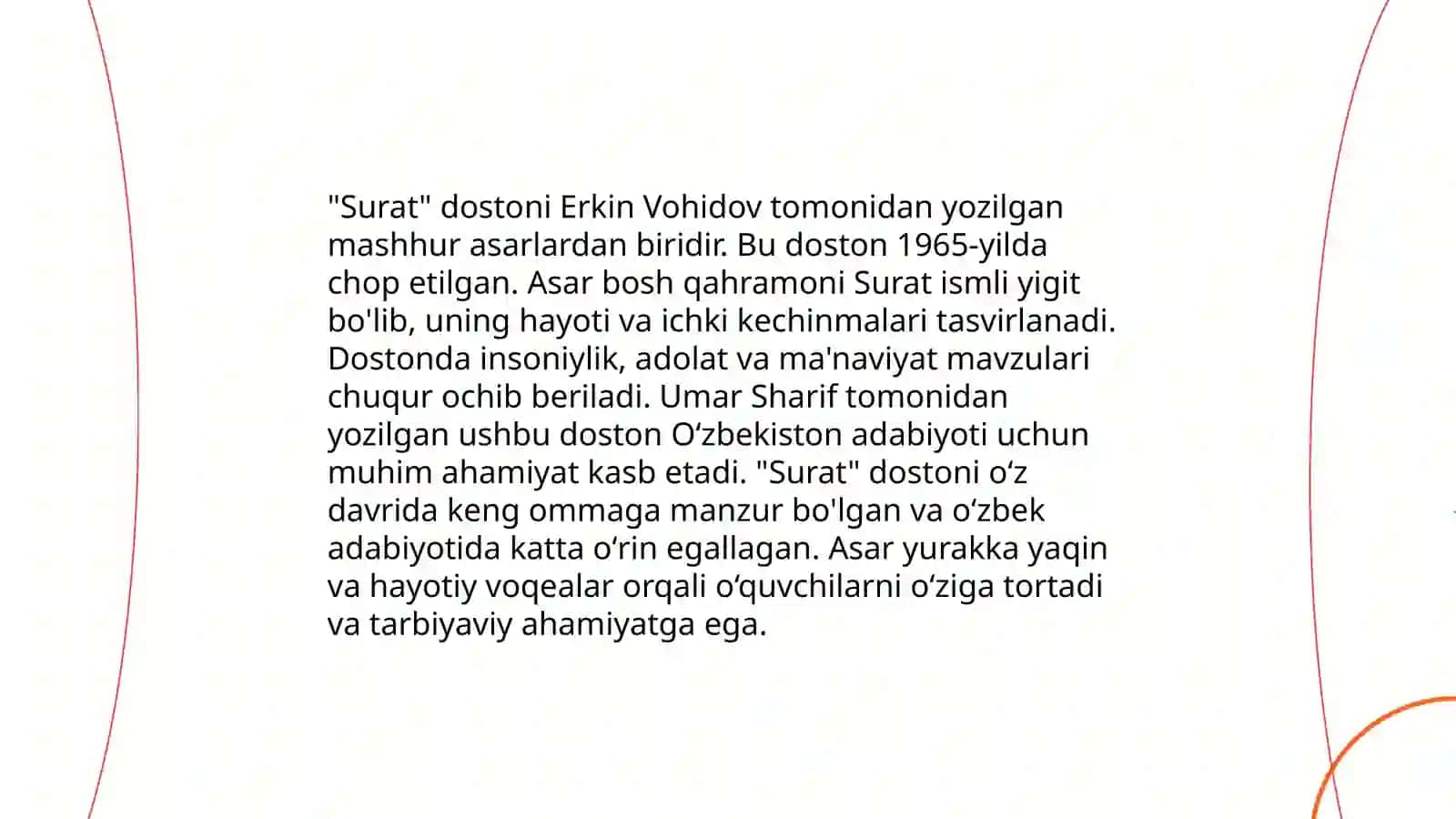 Mirtemirning "Surat" dostoni tahlili 4