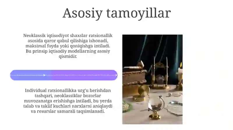 Neoklassik iqtisodiy maktab qarashlari 4