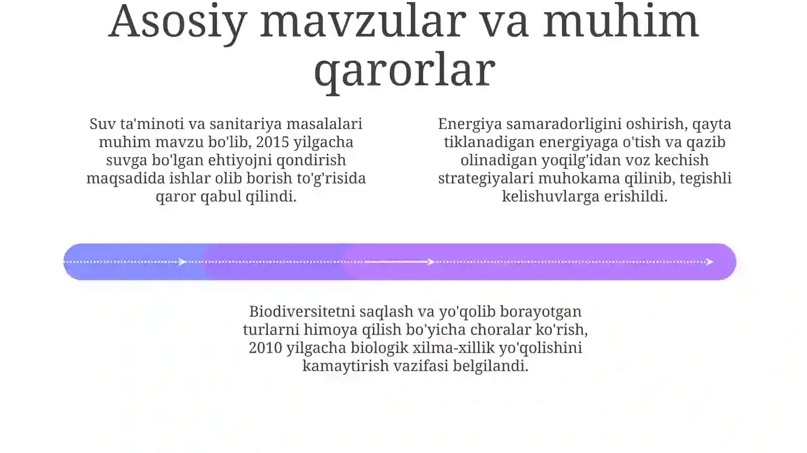 Barqaror rivojlanish boʻyicha Butunjahon sammiti 4