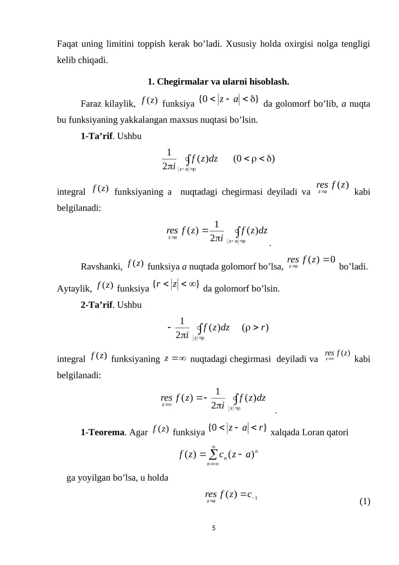 Matematika Fanining Asosiy tushunchalari 4