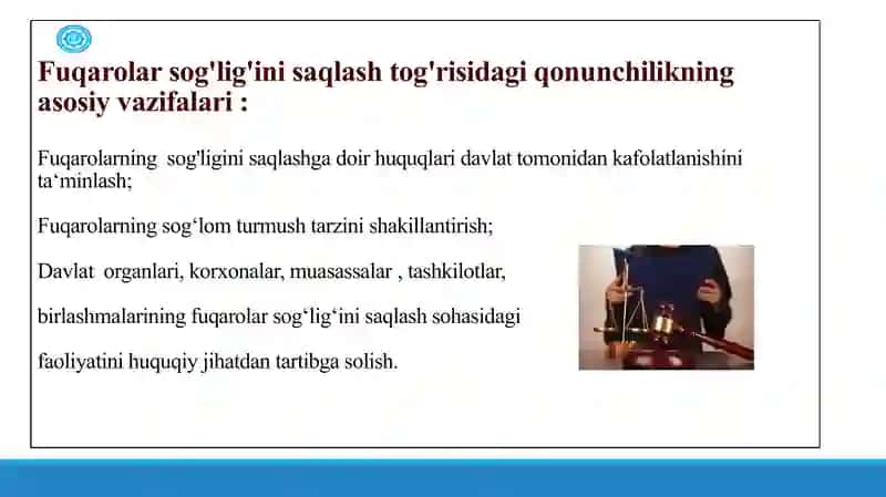 Fuqarolar Sog'ligi Saqlash 4