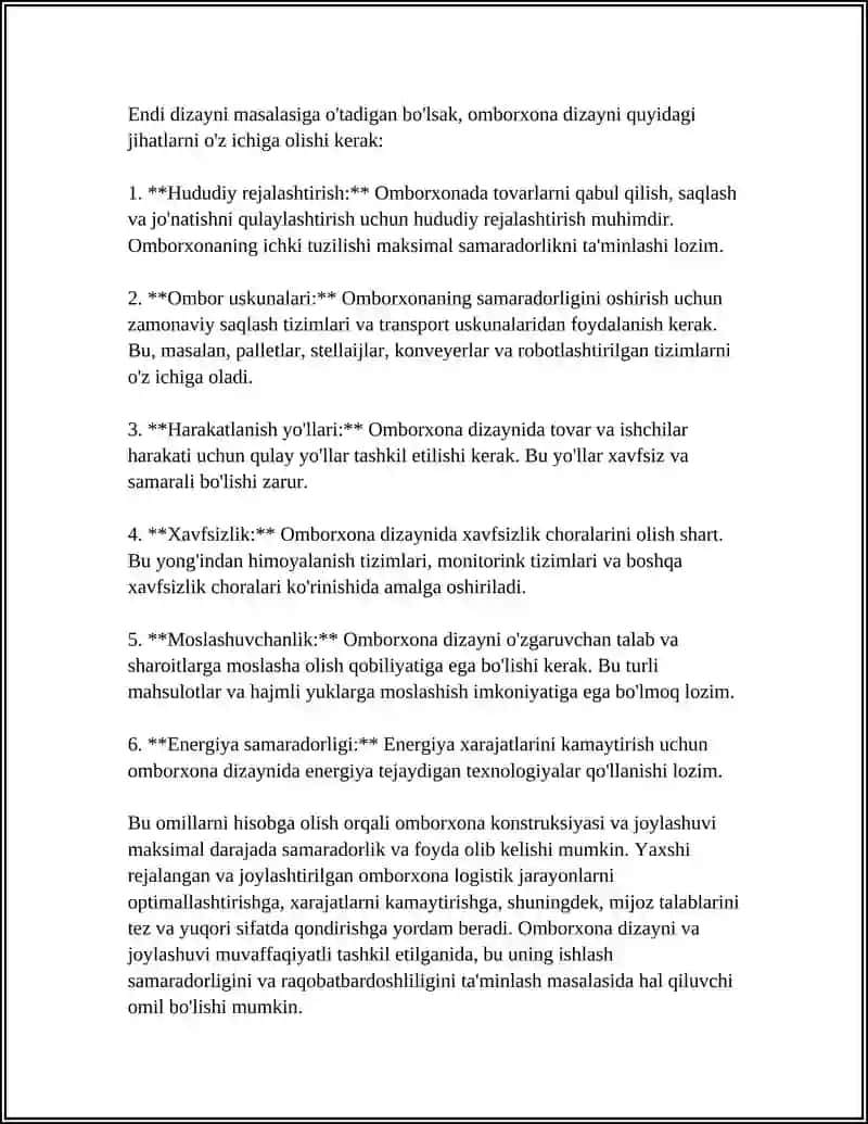 Omborxona Logistikasi 4