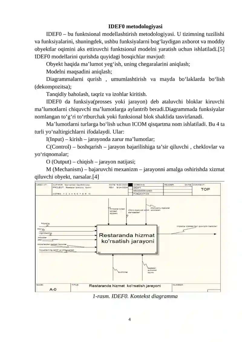 Restaranda hizmat ko‘rsatish jarayoni 4