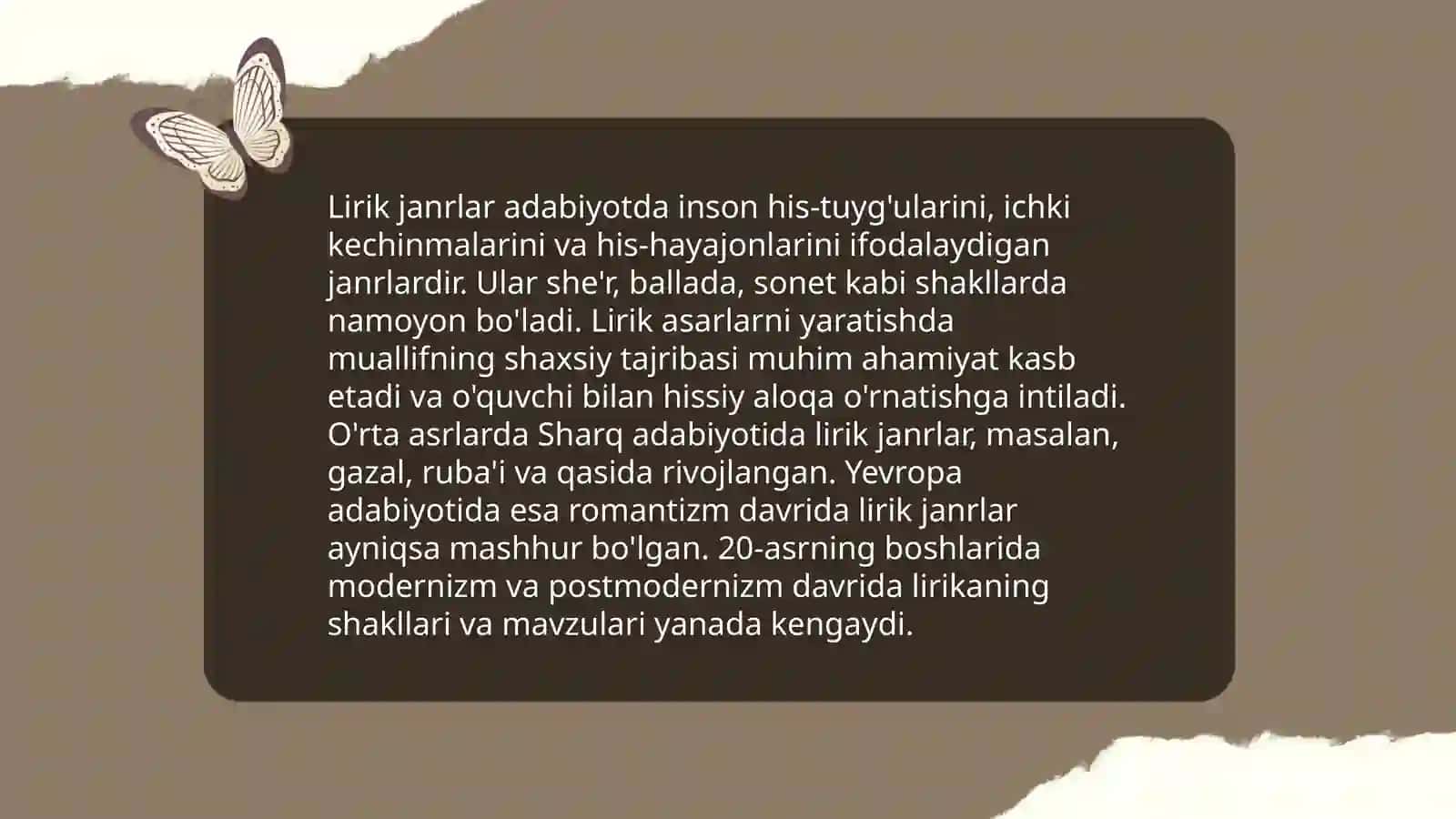 Epik janrlar 4