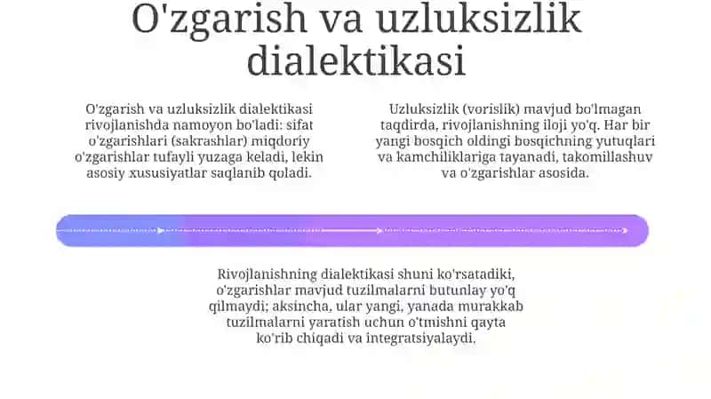 Rivojlanishning asosiy qonunlari 4