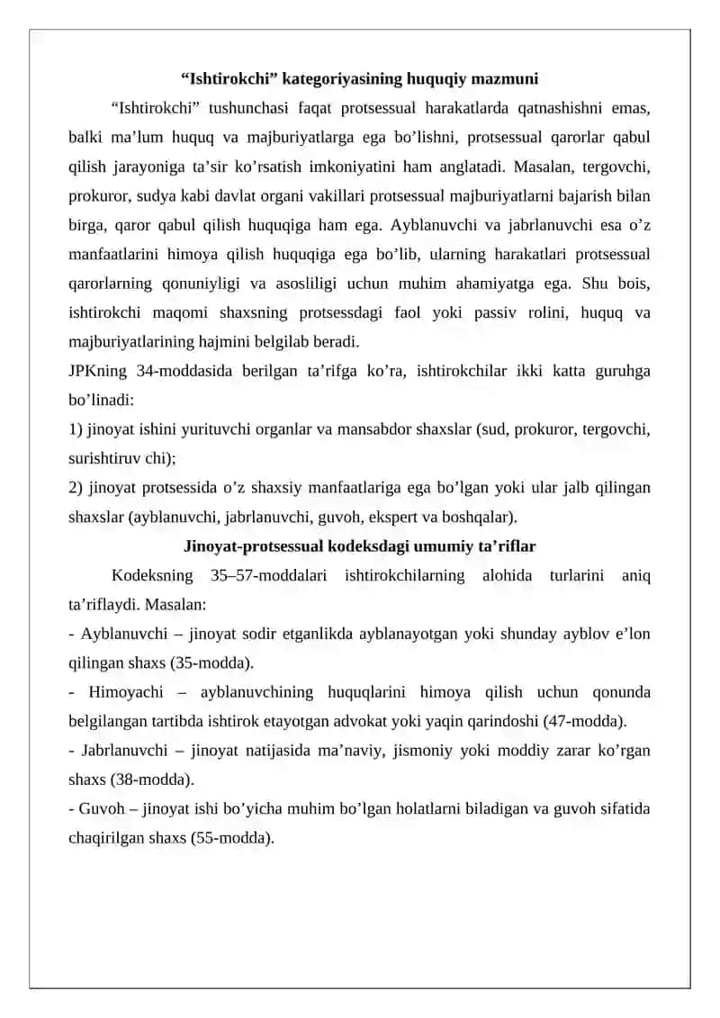 Jinoyat protsessi ishtirokchilari 4
