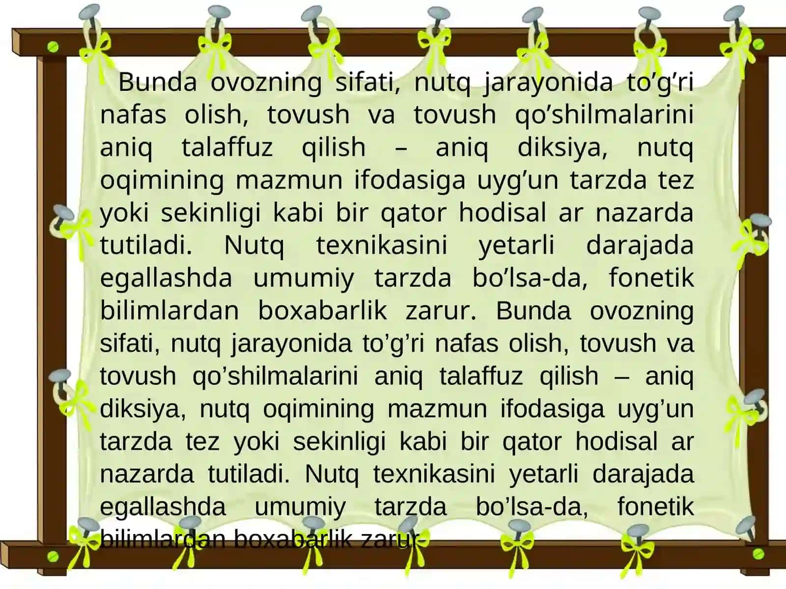 NUTQ madaniyati va nutq texnikasi 4