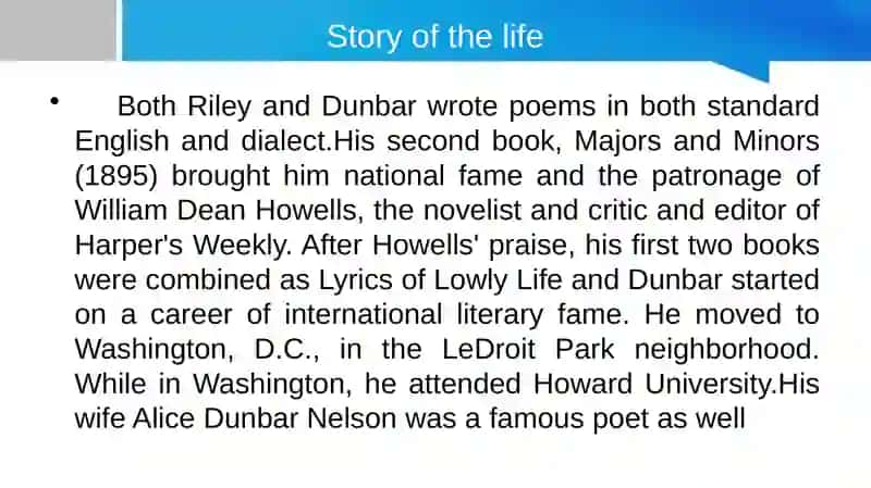 Paul Laurence Dunbar 4