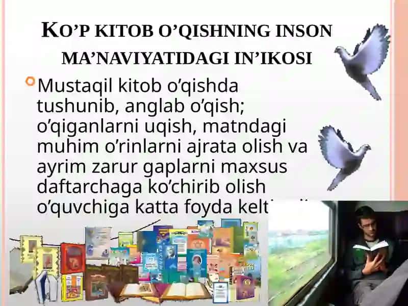 Adabiyot ma'naviyatni yuksaltirish vositasi 4