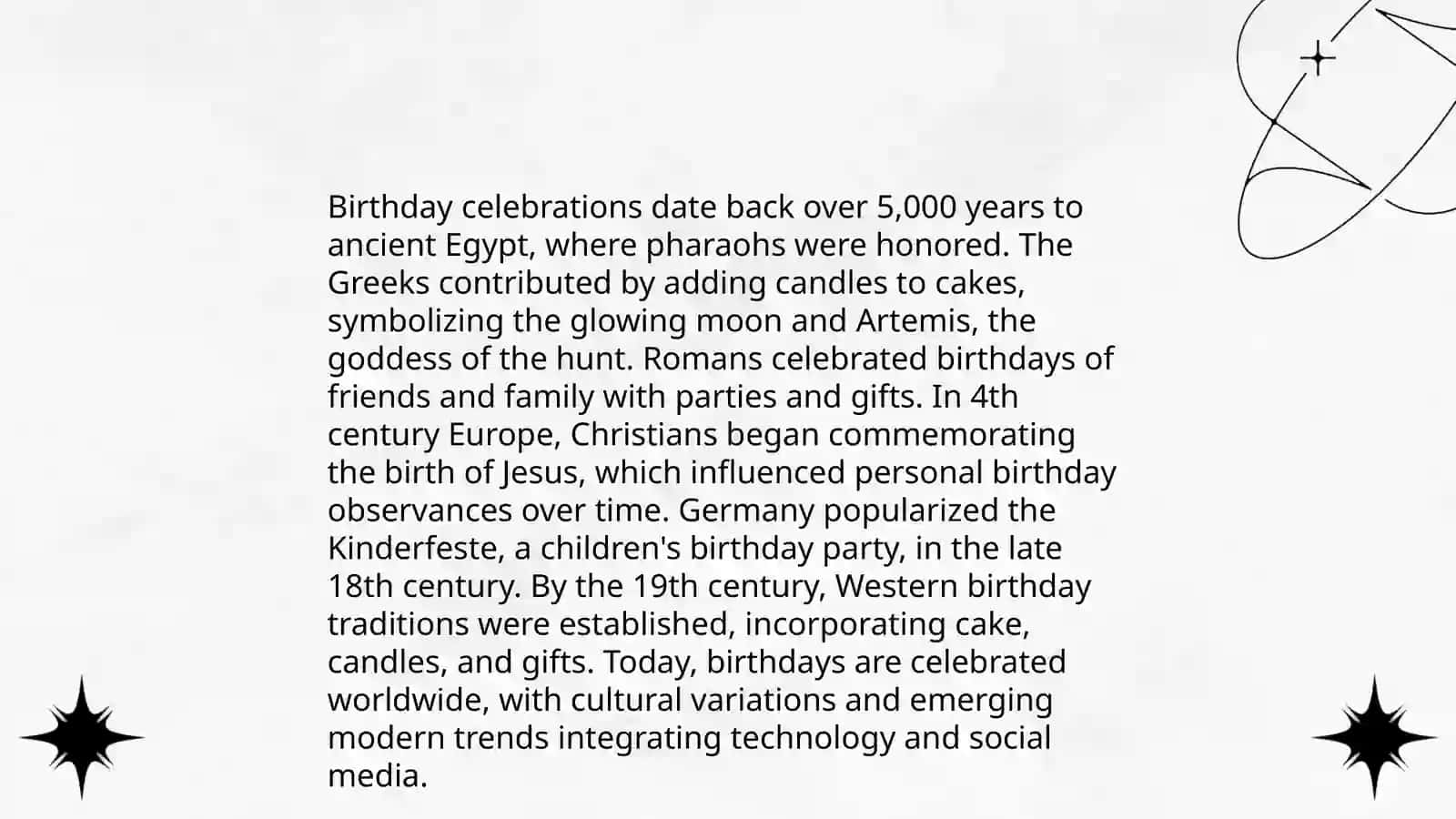 Birthday Traditions Around the World 4