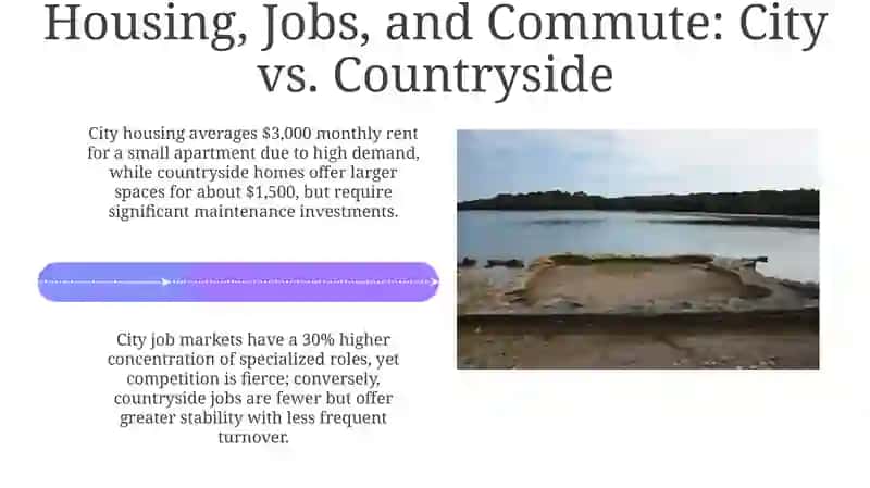 City vs. Country: A Lifestyle Comparison 4