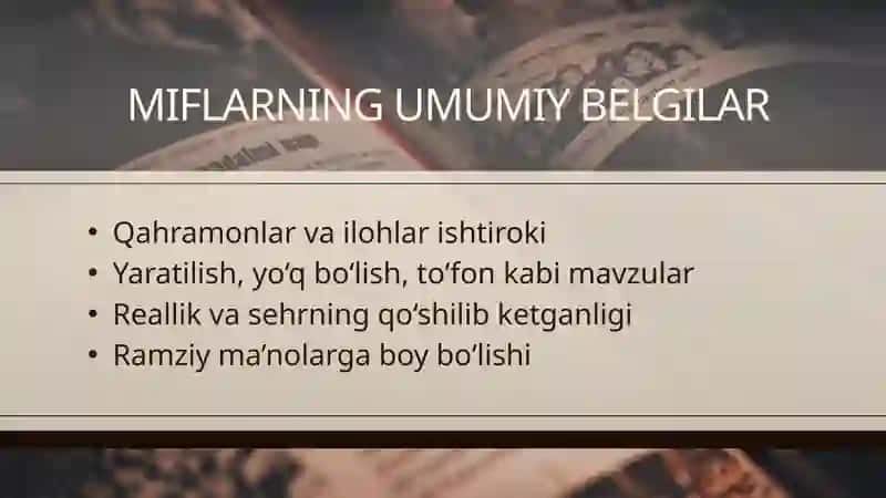 Dunyo xalqlari miflari 4