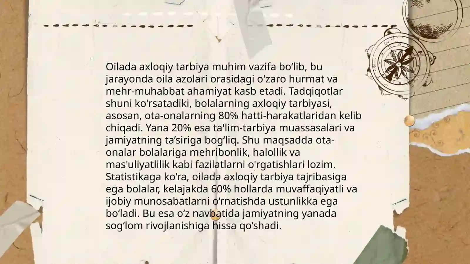 Oilada tarbiya asoslari 4