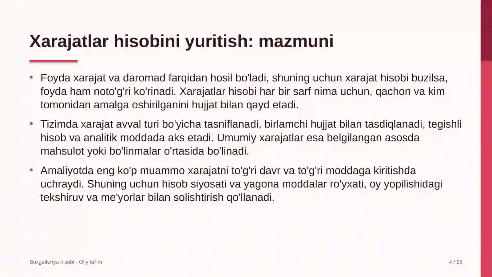 taksi xizmatida xarajatlar hisobini yuritish 4628 4