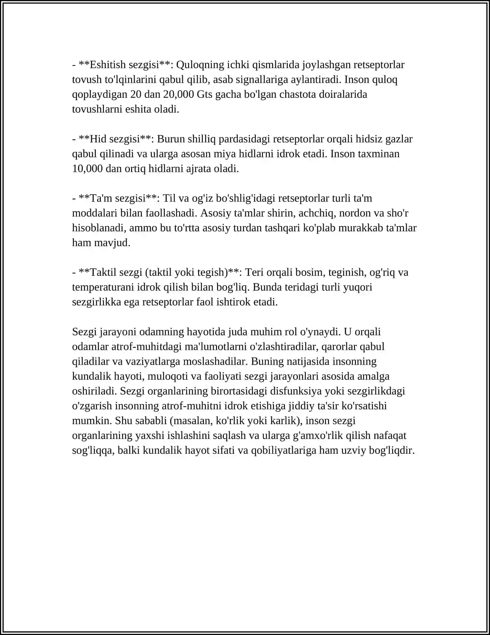 SEZGI JARAYONI HAQIDA TUSHUNCHA 4