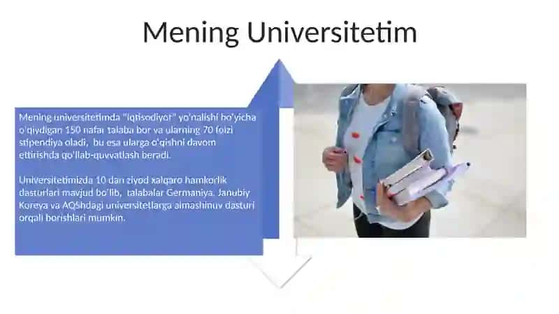 Universitet Haqida Umumiy Ma'lumot 4