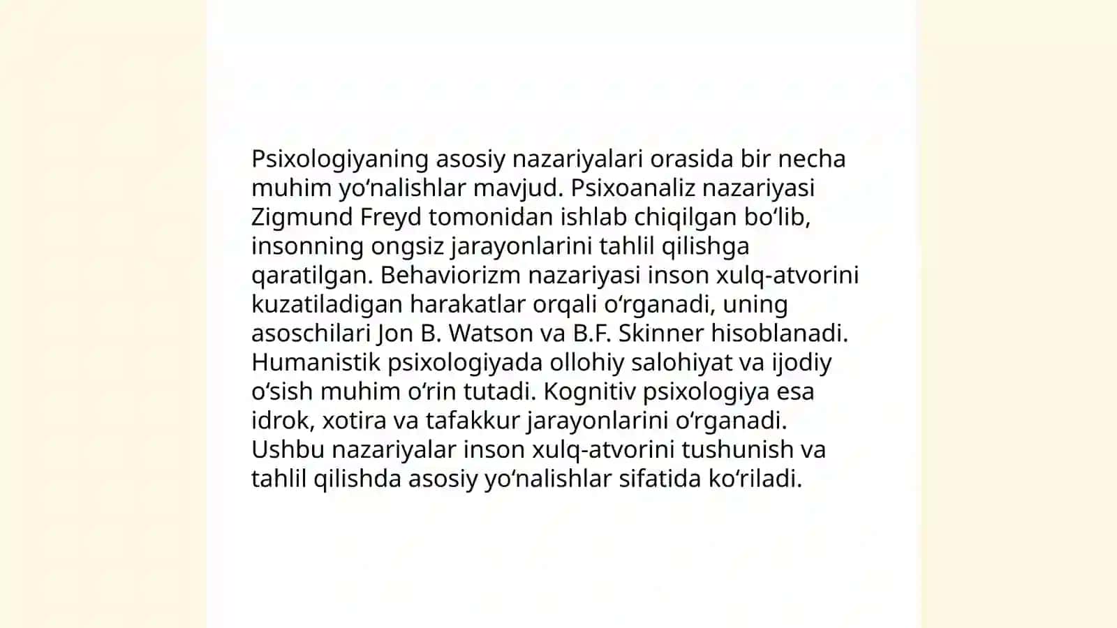 Psixologiya va inson ruhiyati 4