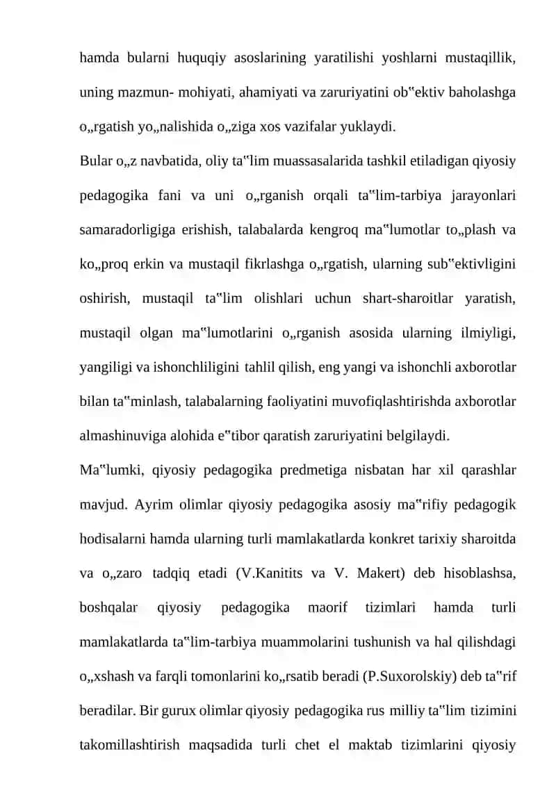 Qiyosiy pedagogika 4